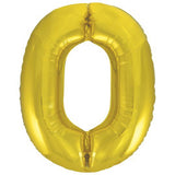 Unique 34 inch Gold Helium Inflated Balloon