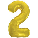 Unique 34 inch Gold Helium Inflated Balloon
