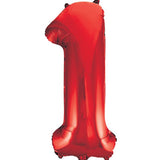 Unique 34 inch Red Helium Inflated Balloon