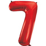 Unique 34 inch Red Helium Inflated Balloon