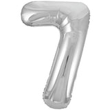 Unique 34 inch Silver Helium Inflated Balloon