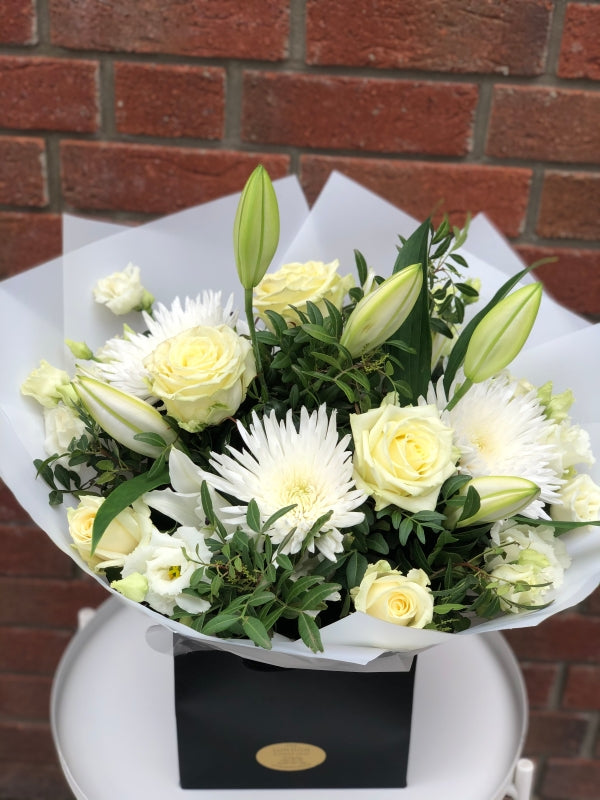Florist Choice Handtied White Bouquet