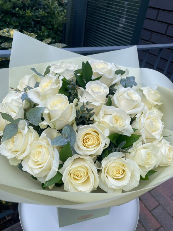 White Roses Bouquet
