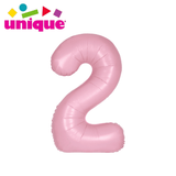Unique 34 inch Light Pink Helium Inflated Balloon