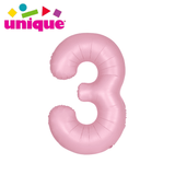 Unique 34 inch Light Pink Helium Inflated Balloon