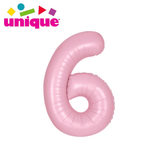 Unique 34 inch Light Pink Helium Inflated Balloon
