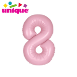 Unique 34 inch Light Pink Helium Inflated Balloon