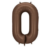 Party Deco 33 inch Brown Helium Inflated Balloon
