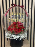 Floral Bubble with Gyp