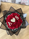 Initial Rose Bouquet