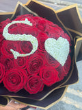 Initial Rose Bouquet